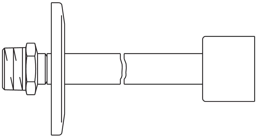 Oventrop Комплект для настен.монтажа для серии E 1/2 НР хром, арт. 1169553 фото 2
