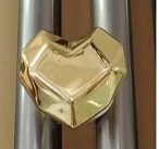 Arbonia DIAMANTE CUORE Крючок керамический ORO (золото)