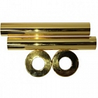 Sr Rubinetterie Комплект декоративных трубок 160хD 18-20-1/2" цвет золото