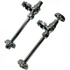 Комплект угловых вентилей с трубками Old Style 1/2” x 1/2”, цвет хром